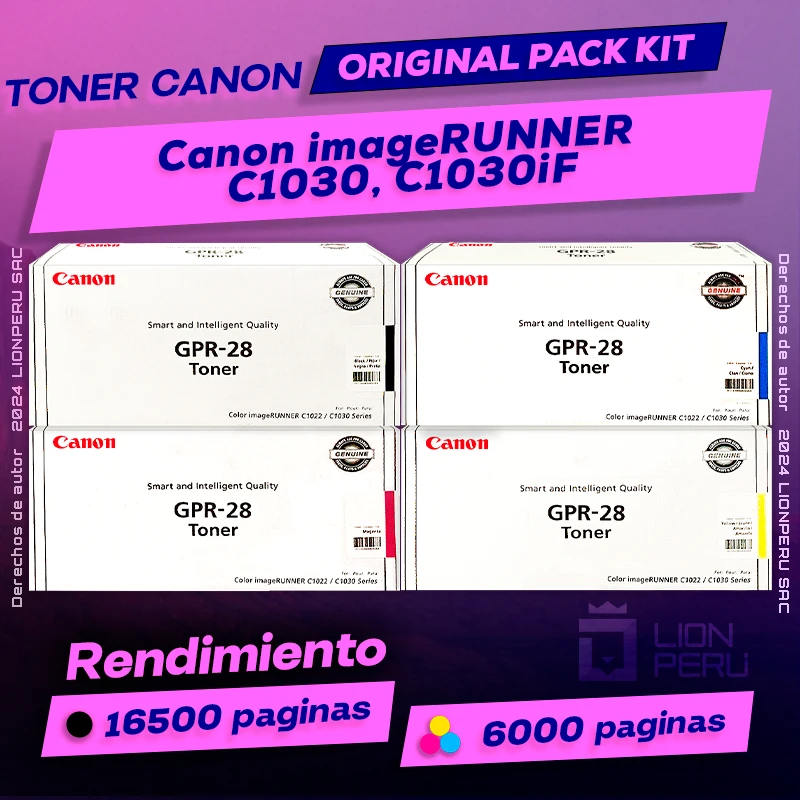 Toner Canon C1030, C1030iF imageRUNNER Cartucho Original
