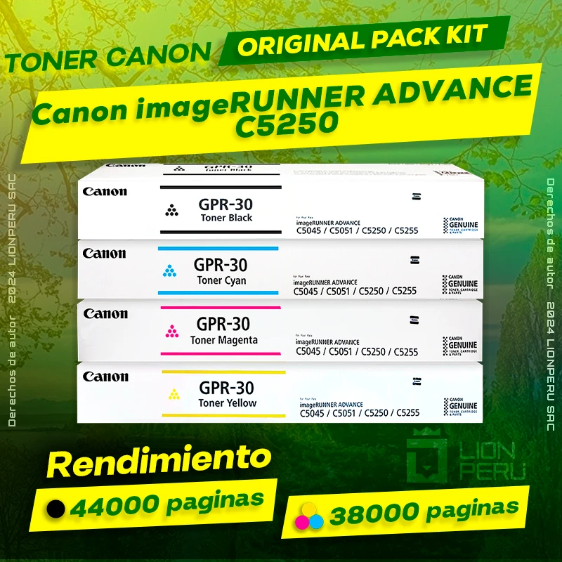 Toner Canon C5250 imageRUNNER ADVANCE Cartucho Original