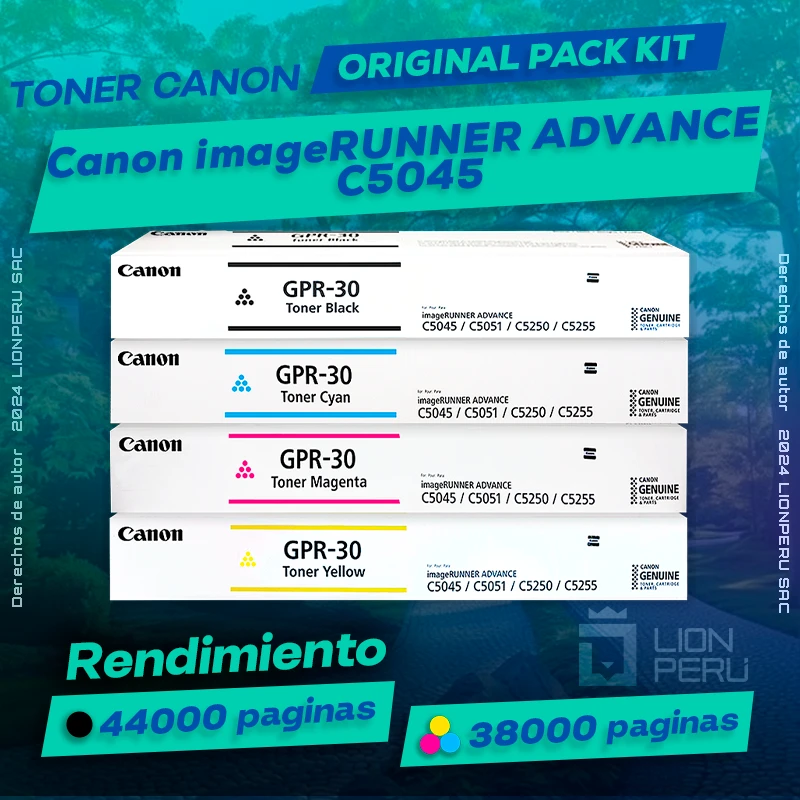 Toner Canon C5045 imageRUNNER ADVANCE Cartucho Original