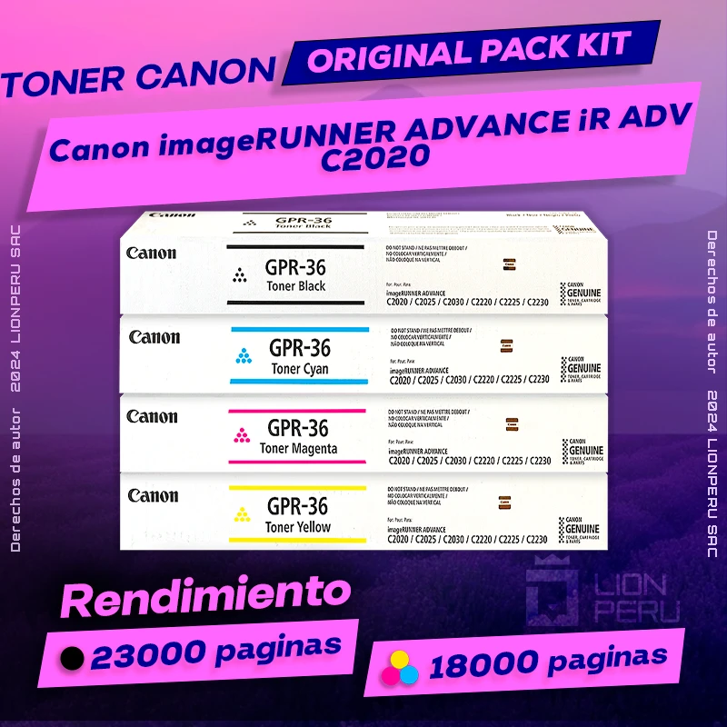 Toner Canon C2020 imageRUNNER ADVANCE iR ADV Original