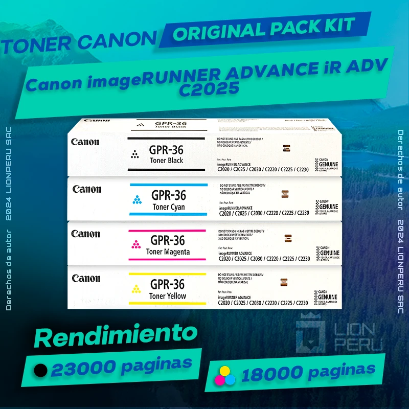 Toner Canon C2025 imageRUNNER ADVANCE iR ADV Original
