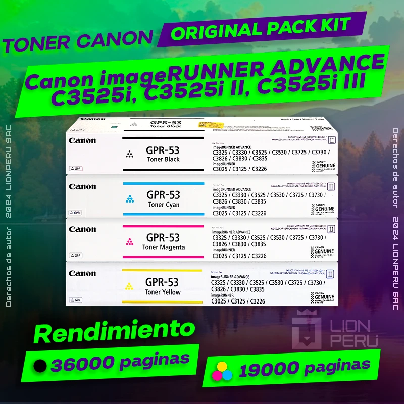 Toner Canon C3525i, C3525i II, C3525i III imageRUNNER ADVANCE