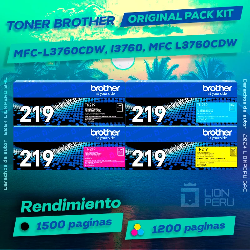 Toner MFC-L3760CDW, l3760, MFC L3760CDW Cartucho Original negro, ofrece un rendimiento de Calidad a un super Precio, consigue el tuyo… ¡¡YA!!