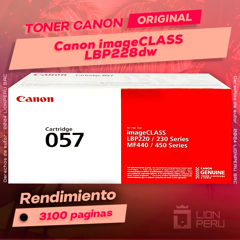 Toner Canon LBP228dw imageCLASS Cartucho Original