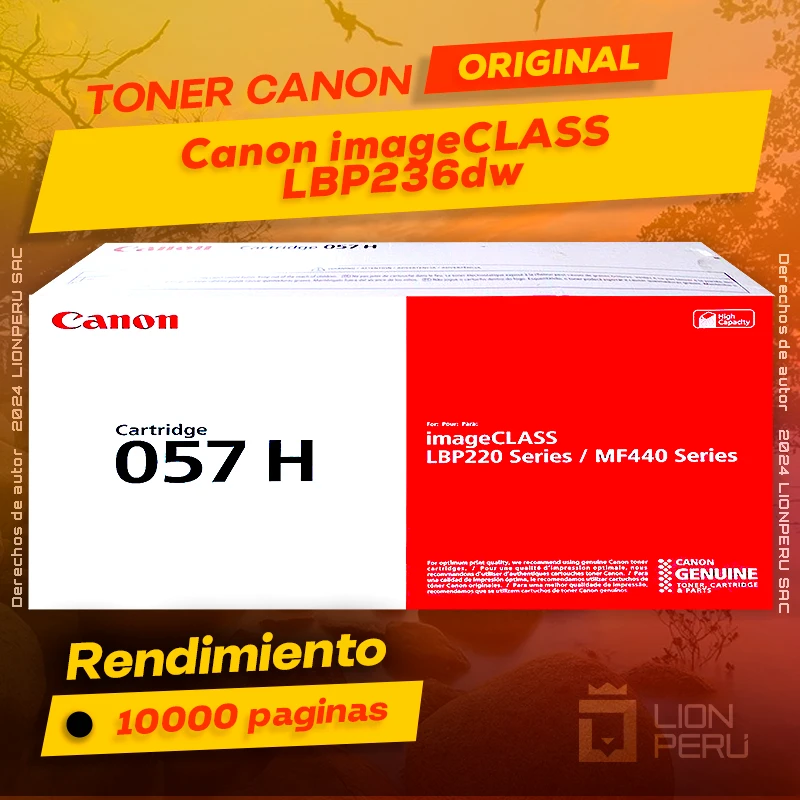 Toner Canon LBP236dw imageCLASS Cartucho Original