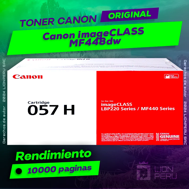 Toner Canon MF448dw imageCLASS Cartucho Original