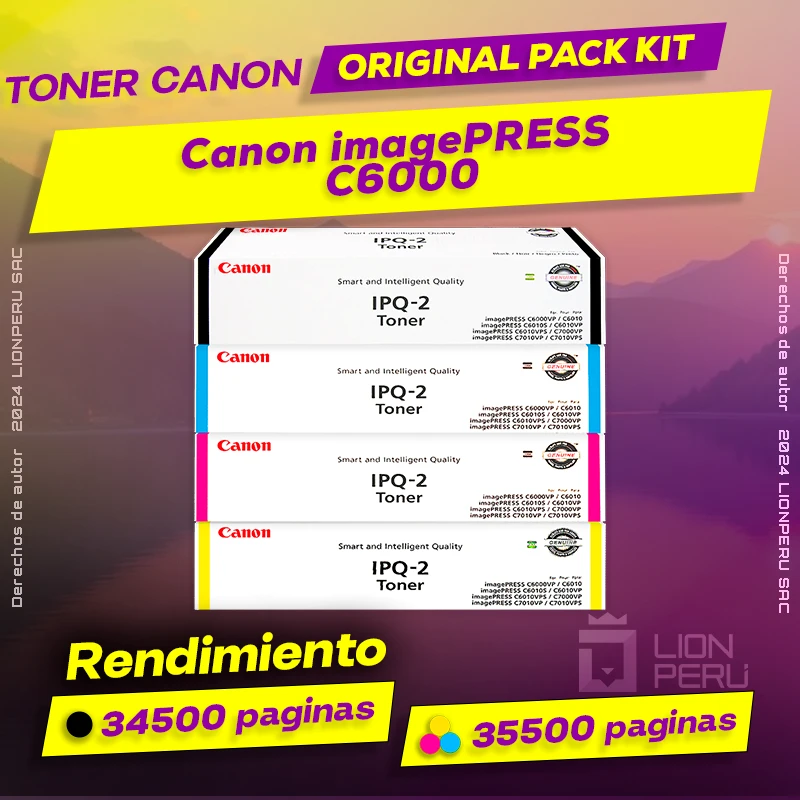 Toner Canon C6000 imagePRESS Cartucho Original
