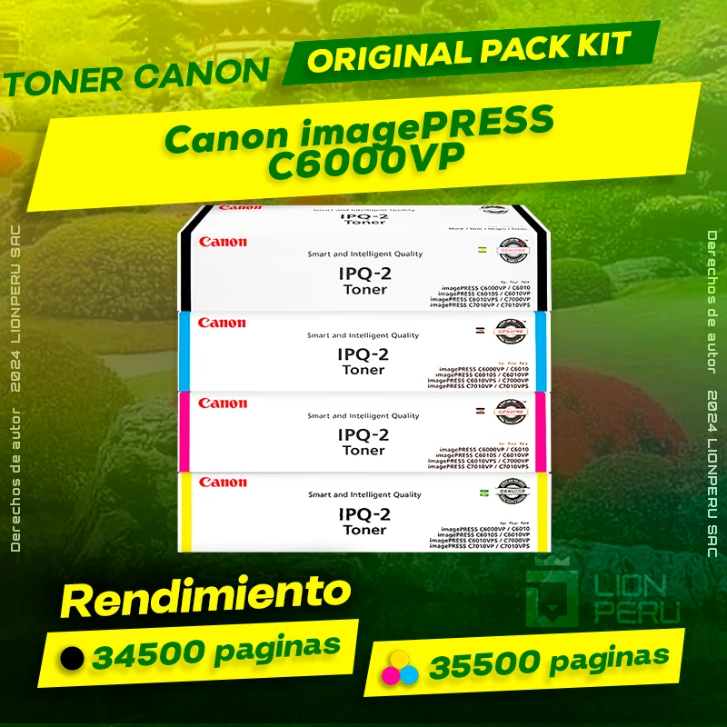 Toner Canon C6000VP imagePRESS Cartucho Original