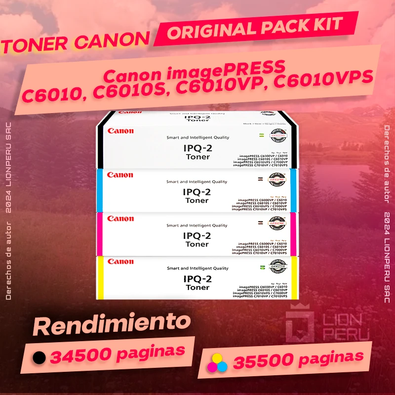 Toner Canon C6010, C6010S, C6010VP, C6010VPS imagePRESS