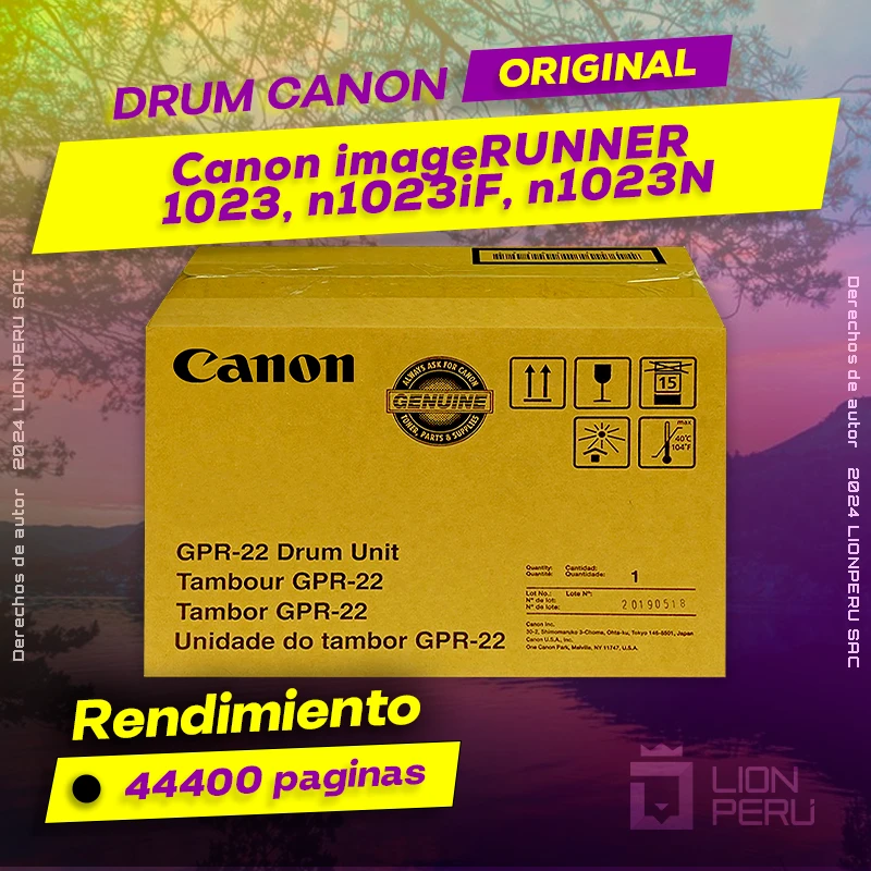 Drum Canon 1023, n1023iF, n1023N imageRUNNER Original