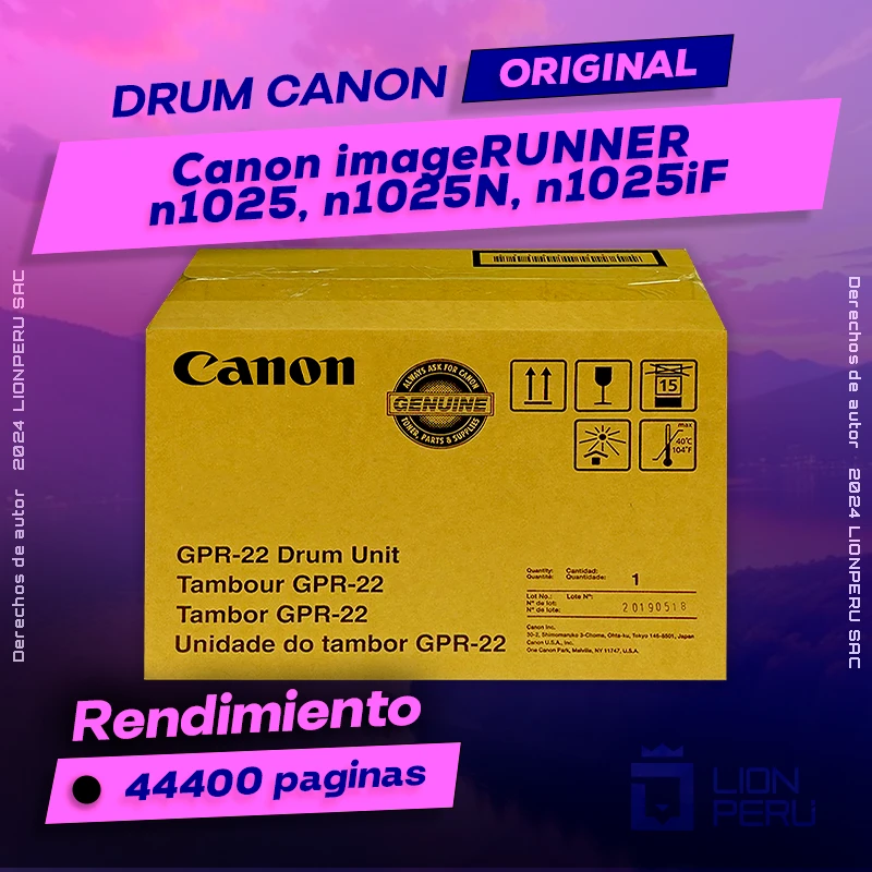 Drum Canon n1025, n1025N, n1025iF imageRUNNER Original