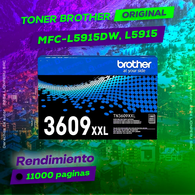 Toner Brother MFC-L5915DW, L5915 Cartucho Original negro, ofrece un rendimiento de Calidad a un super Precio, ingresa y consigue el tuyo… ¡¡YA!!