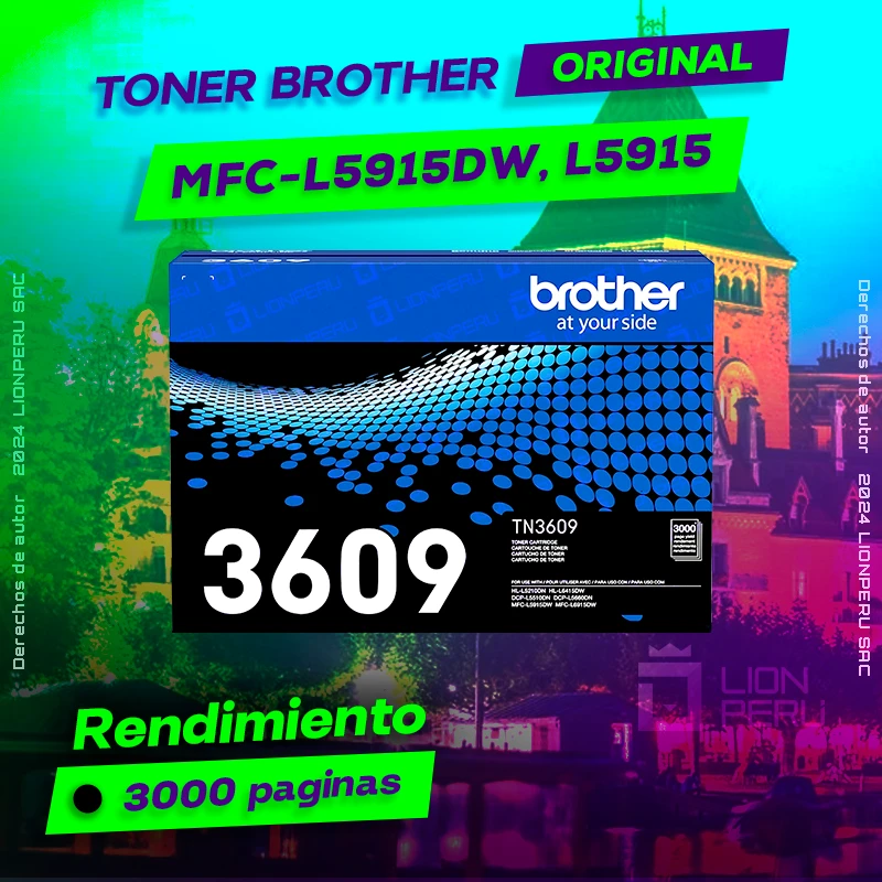 Toner Brother MFC-L5915DW, L5915 Cartucho Original negro, ofrece un rendimiento de Calidad a un super Precio, ingresa y consigue el tuyo… ¡¡YA!!