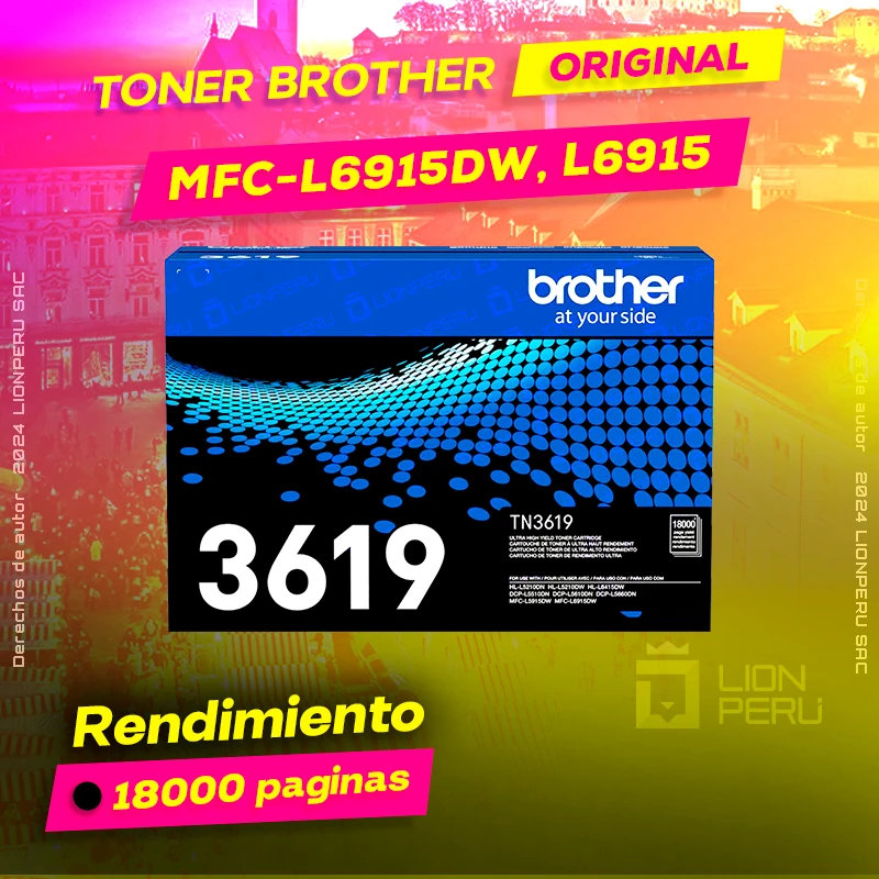 Toner Brother MFC-L6915DW, L6915 Cartucho Original negro, ofrece un rendimiento de Calidad a un super Precio, ingreso y consigue el tuyo… ¡¡YA!!