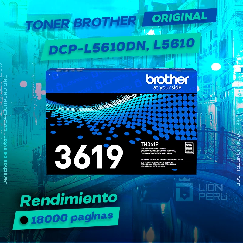 Toner Brother DCP-L5610DN, L5610 Cartucho Original negro, ofrece un rendimiento de Calidad a un super Precio, ingresa y consigue el tuyo… ¡¡YA!!