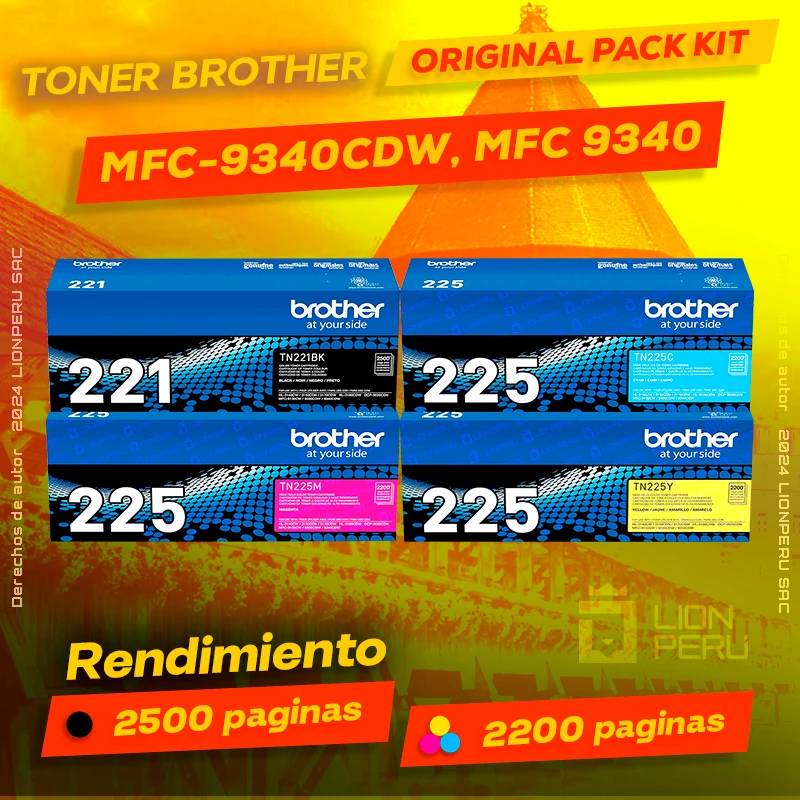 Toner Brother MFC-9340CDW, MFC 9340 Cartridge Original negro, ofrece un rendimiento de Calidad a un super Precio, consigue el tuyo… ¡¡YA!!