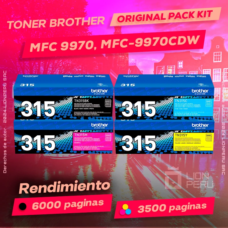 Toner Brother MFC 9970, MFC-9970CDW Cartridge Original negro, ofrece un rendimiento de Calidad a un super Precio, consigue el tuyo… ¡¡YA!!