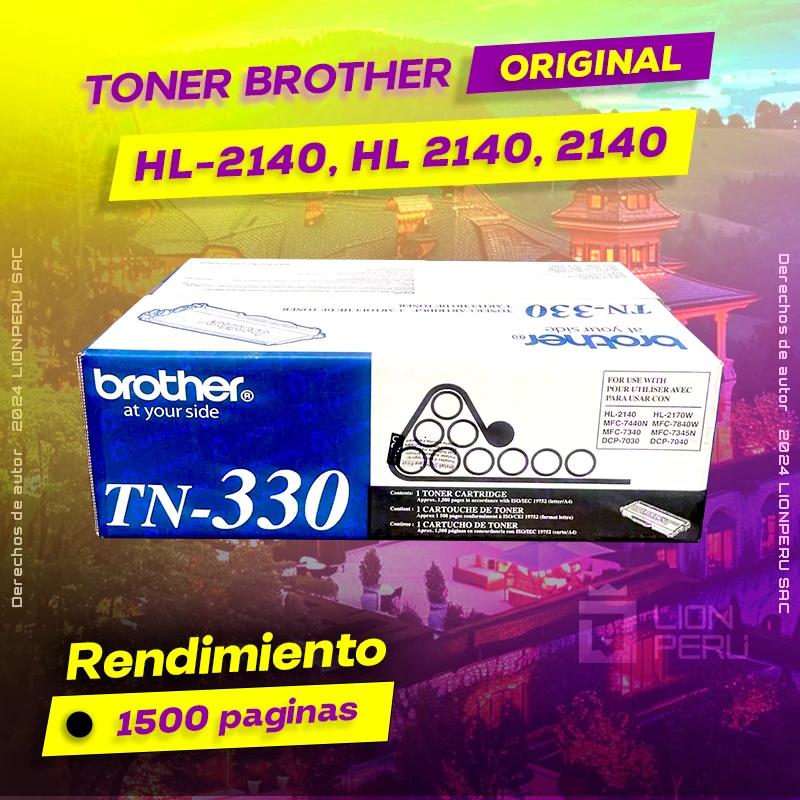 Toner Brother HL-2140, HL 2140, 2140 Cartridge Original negro, ofrece un rendimiento de Calidad a un super Precio, consigue el tuyo… ¡¡YA!!