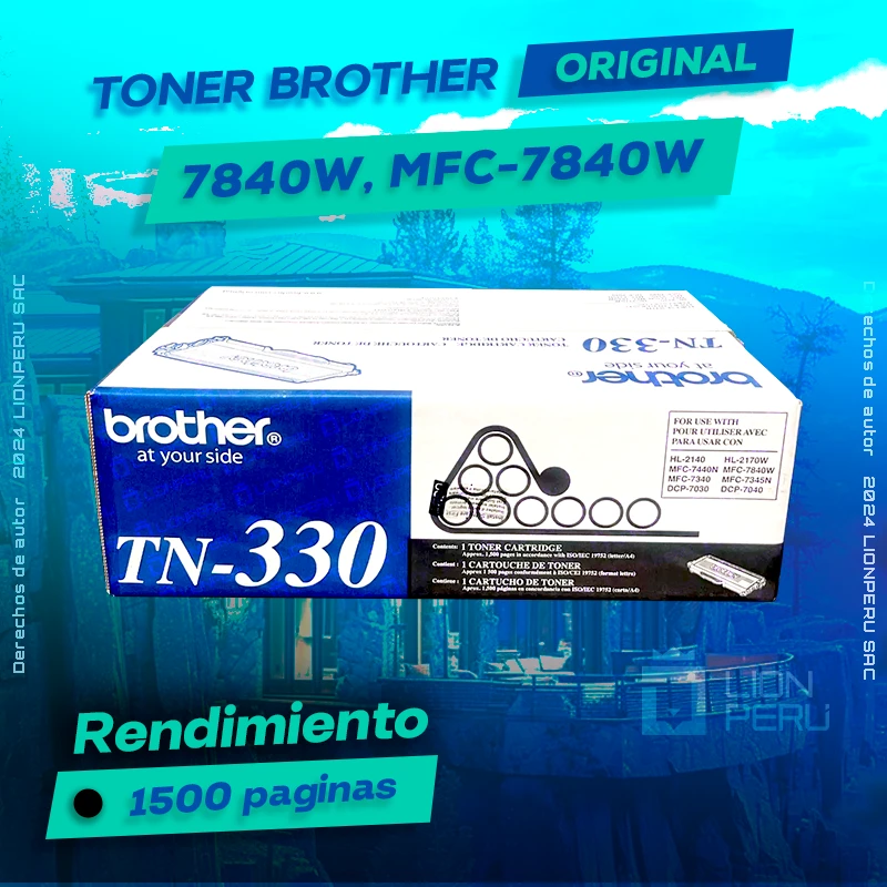 Toner Brother 7840W, MFC-7840W Cartridge Original negro, ofrece un rendimiento de Calidad a un super Precio, ingese y consigue el tuyo… ¡¡YA!!