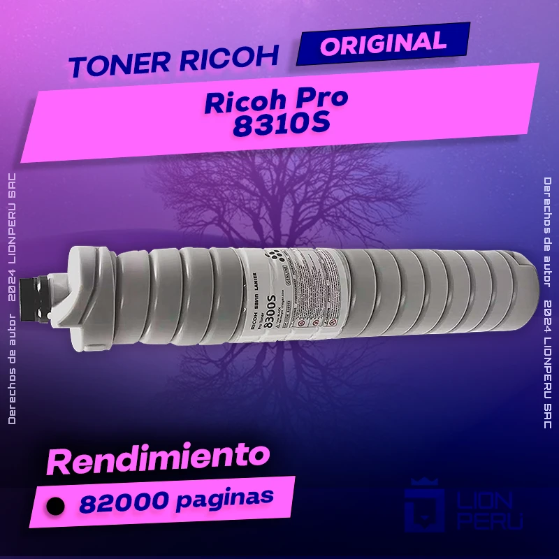 Toner Ricoh Pro 8310S Cartucho Original
