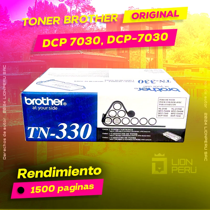 Toner Brother DCP 7030, DCP-7030 Cartridge Original negro, ofrece un rendimiento de Calidad a un super Precio, ingresa y consigue el tuyo… ¡¡YA!!