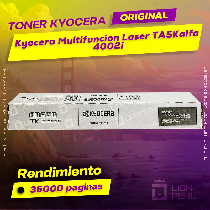 Toner Kyocera 4002i TASKalfa Multifuncion Laser Cartucho Original