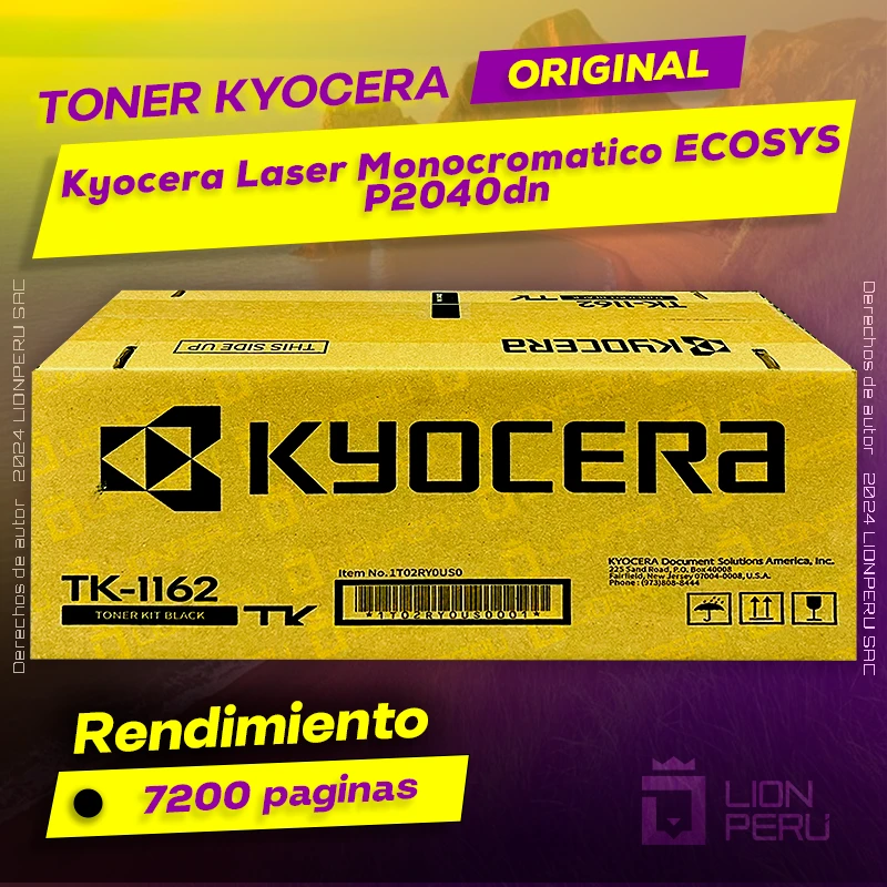 Toner Kyocera P2040dn Laser Monocromatico ECOSYS Original