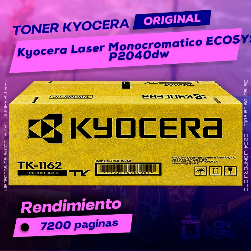 Toner Kyocera P2040dw Laser Monocromatico ECOSYS Original