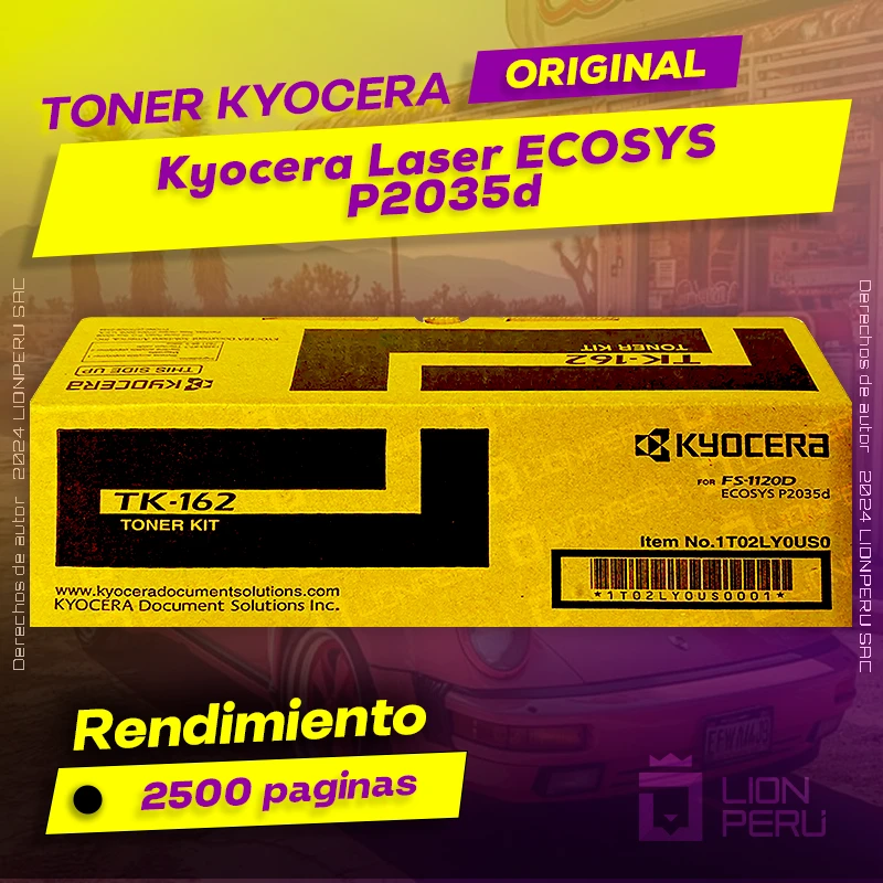 Toner Kyocera P2035d Laser ECOSYS Cartucho Original