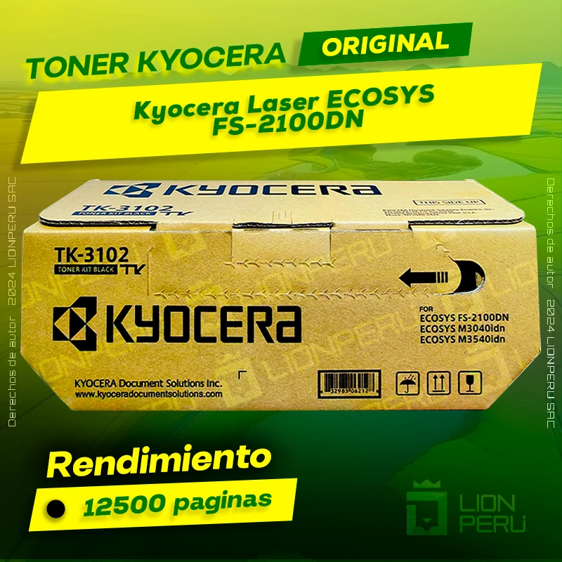 Toner Kyocera FS-2100DN Laser ECOSYS Original