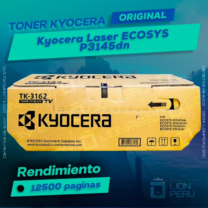 Toner Kyocera P3145dn Laser ECOSYS Original