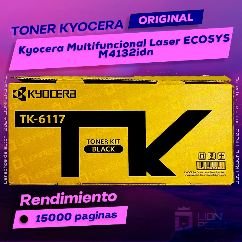 Toner Kyocera M4132idn Laser Multifuncional ECOSYS
