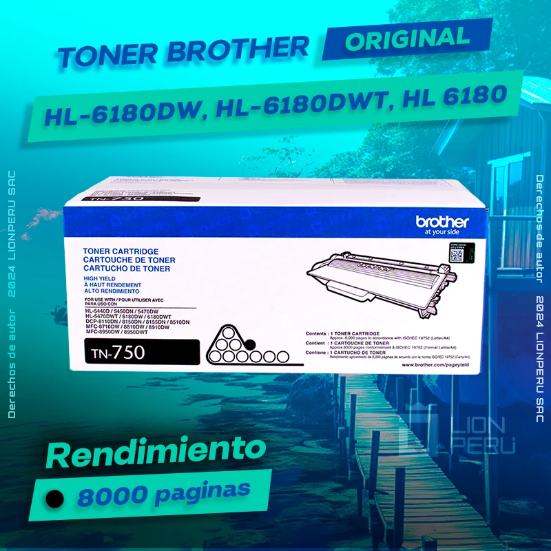 Toner Brother HL-6180DW, HL-6180DWT, HL 6180 Cartridge Original negro, ofrece un rendimiento de Calidad a un super Precio, consigue el tuyo… ¡¡YA!!