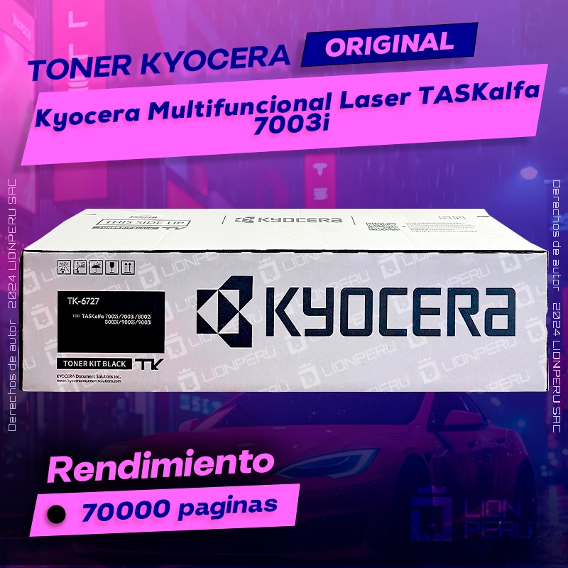 Toner Kyocera TASKalfa 7003i Multifuncional Laser Original