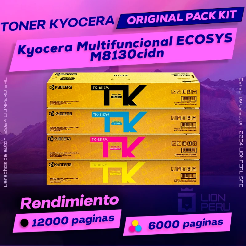 Toner Kyocera M8130cidn Multifuncional ECOSYS Original
