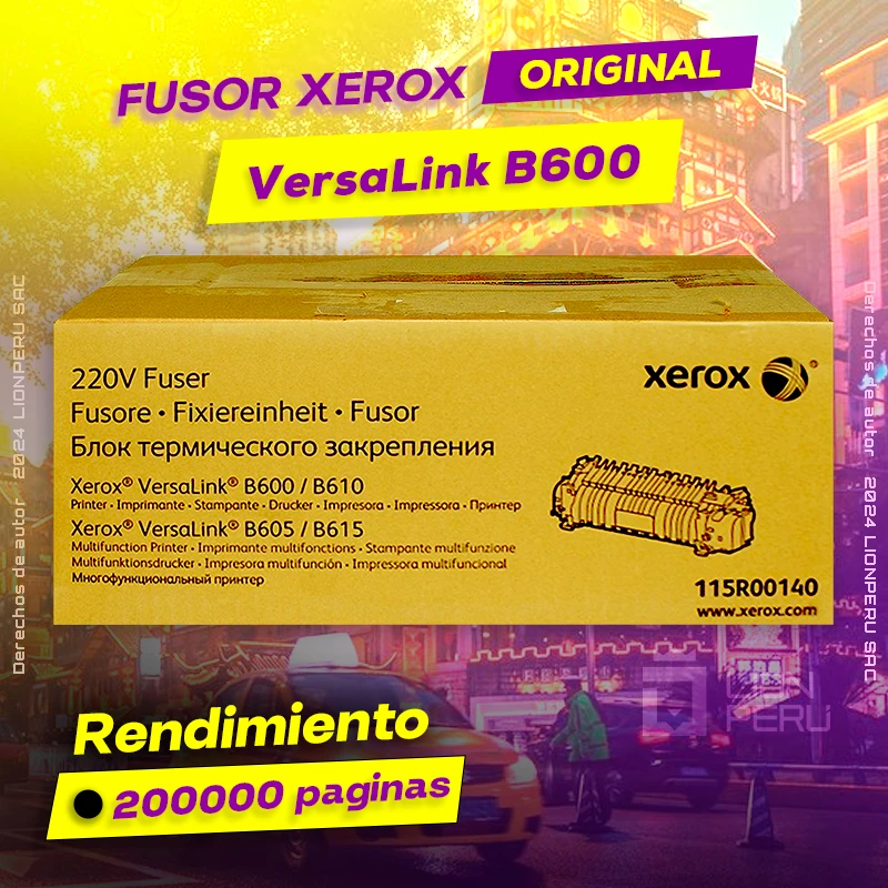 Fuser Xerox B600 Versalink Fusor Original Negro, ofrece un rendimiento de Calidad a un super Precio, ingresa y consigue el tuyo… ¡¡YA!!