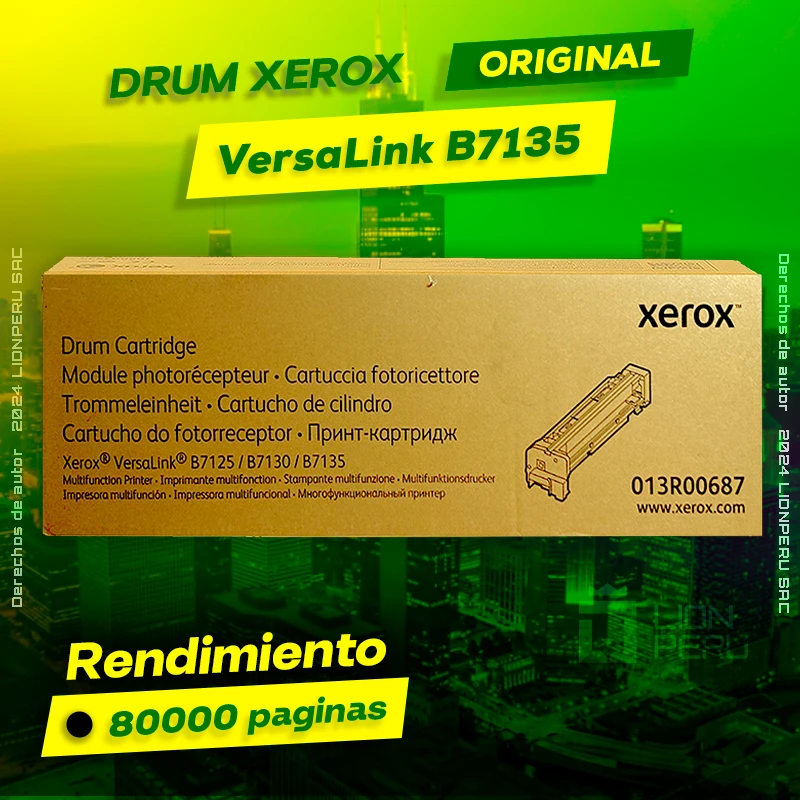 Drum Xerox B7135 Versalink Tambor Cartridge Original, ofrece un rendimiento de Calidad a un super Precio, ingresa y consigue el tuyo… ¡¡YA!!