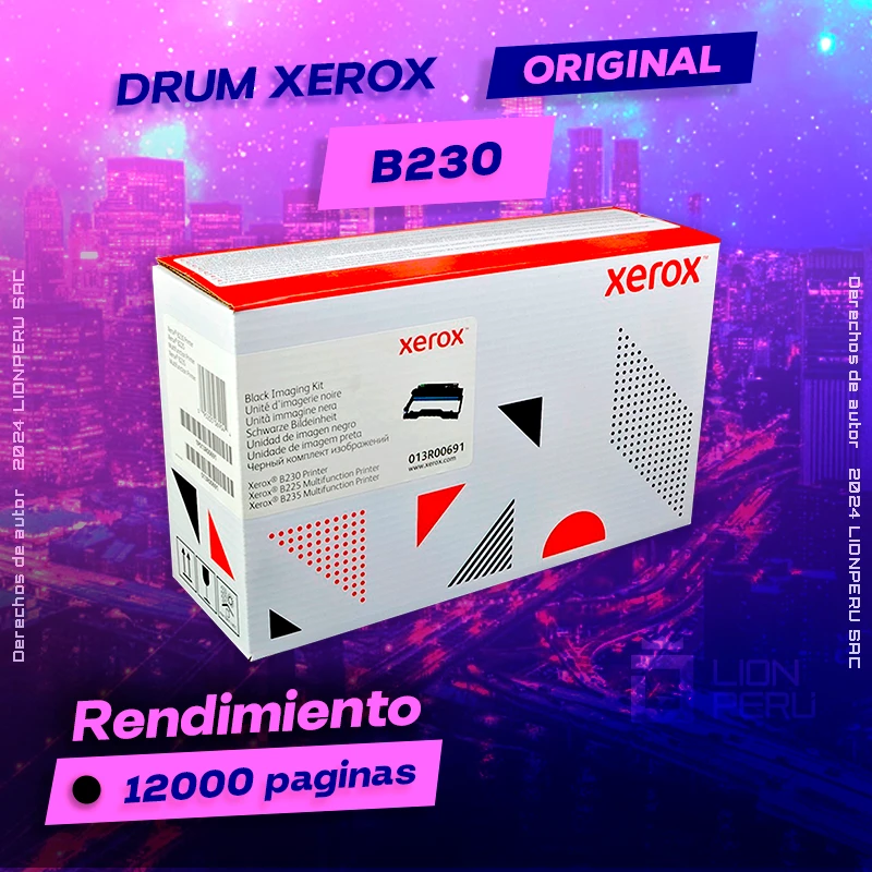 Drum Xerox B230 Tambor Unidad Cartridge Original, ofrece un rendimiento de Calidad a un super Precio, ingresa y consigue el tuyo… ¡¡YA!!