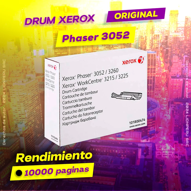 Drum Xerox 3252 Phaser Tambor Cartridge Original, ofrece un rendimiento de Calidad a un super Precio, ingresa y consigue el tuyo… ¡¡YA!!
