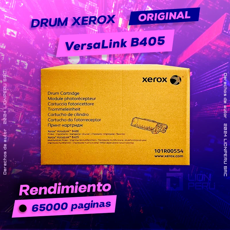 Drum Xerox B405 Versalink Tambor Cartridge Original, ofrece un rendimiento de Calidad a un super Precio, ingresa y consigue el tuyo… ¡¡YA!!