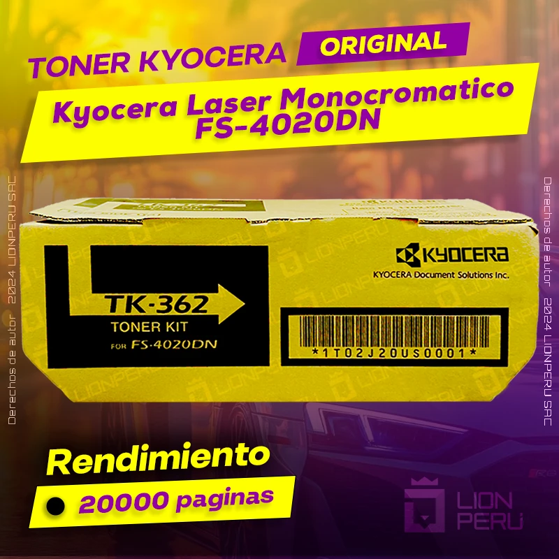 Toner Kyocera FS-4020DN Laser Monocromatico Original