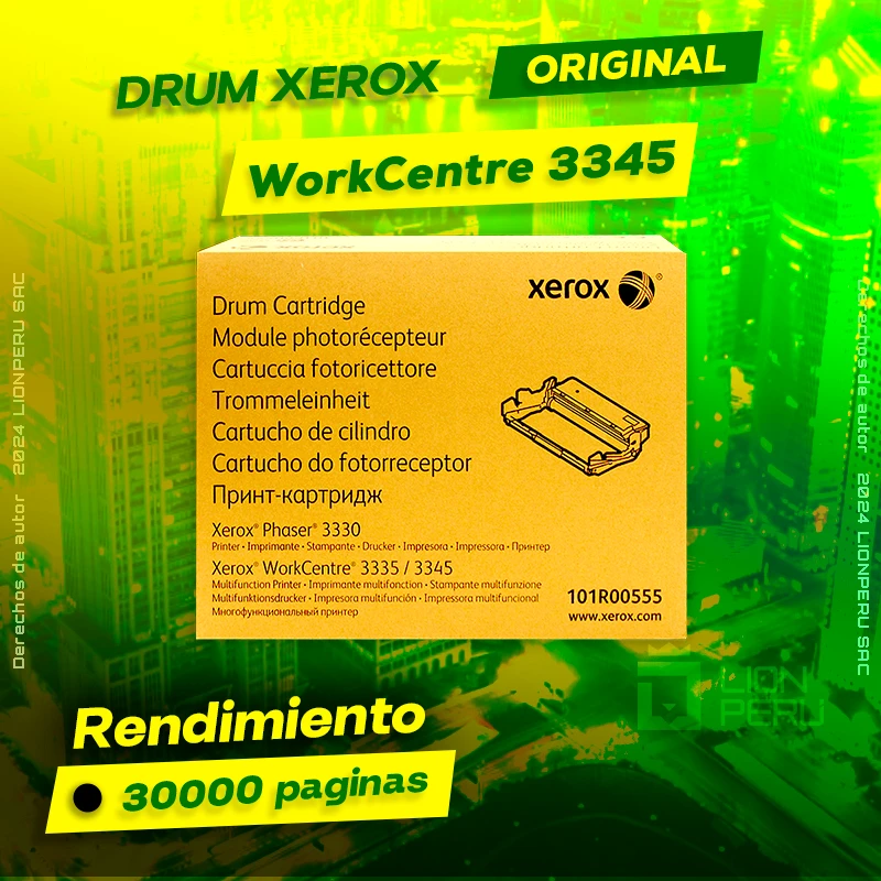 Drum Xerox 3345 WorkCentre Smart Kit Cartridge Original, ofrece un rendimiento de Calidad a un super Precio, ingresa y consigue el tuyo… ¡¡YA!!
