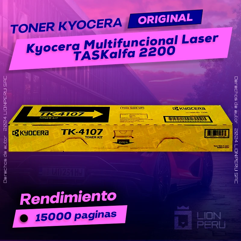 Toner Kyocera 2200 Multifuncional Laser TASKalfa Original
