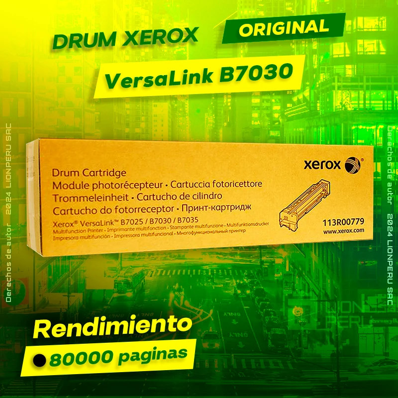 Drum Xerox B7030 VersaLink Tambor Cartridge Original, ofrece un rendimiento de Calidad a un super Precio, ingresa y consigue el tuyo… ¡¡YA!!