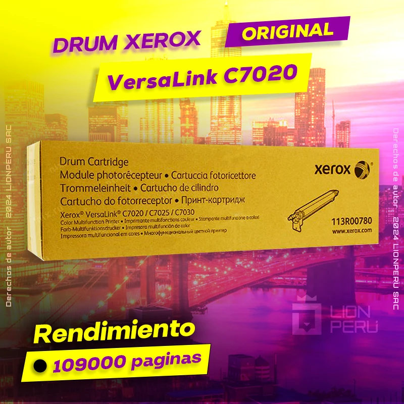 Drum Xerox C7020 VersaLink Cilindro Cartridge Original, ofrece un rendimiento de Calidad a un super Precio, ingresa y consigue el tuyo… ¡¡YA!!