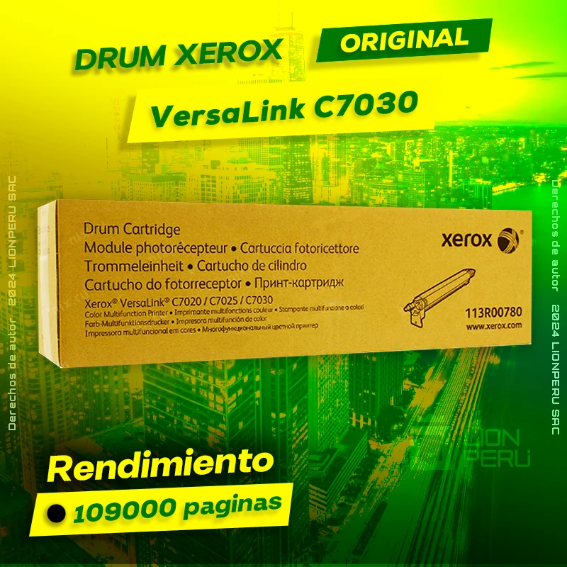 Drum Xerox C7030 VersaLink Tambor Cartridge Original, ofrece un rendimiento de Calidad a un super Precio, ingresa y consigue el tuyo… ¡¡YA!!
