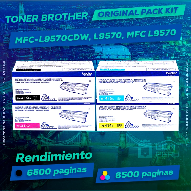 Toner Brother MFC-L9570CDW, L9570, MFC L9570 Cartucho Original negro, ofrece un rendimiento de Calidad a un super Precio, consigue el tuyo… ¡¡YA!!