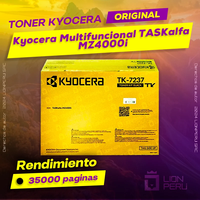Toner Kyocera MZ4000i Multifuncional TASKalfa Original