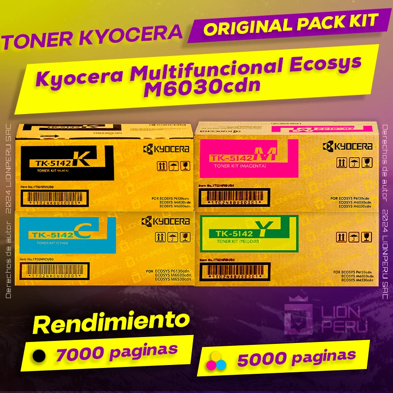 Toner Kyocera M6030cdn Multifuncional Ecosys Original