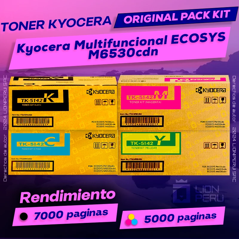 Toner Kyocera M6530cdn Multifuncional ECOSYS Original